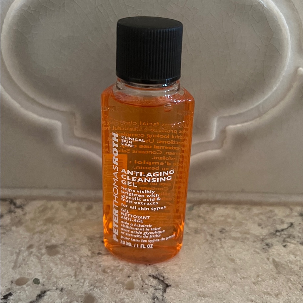 4/$14 Peter Thomas Roth Anti-Aging Cleansing Gel, Travel Size, New